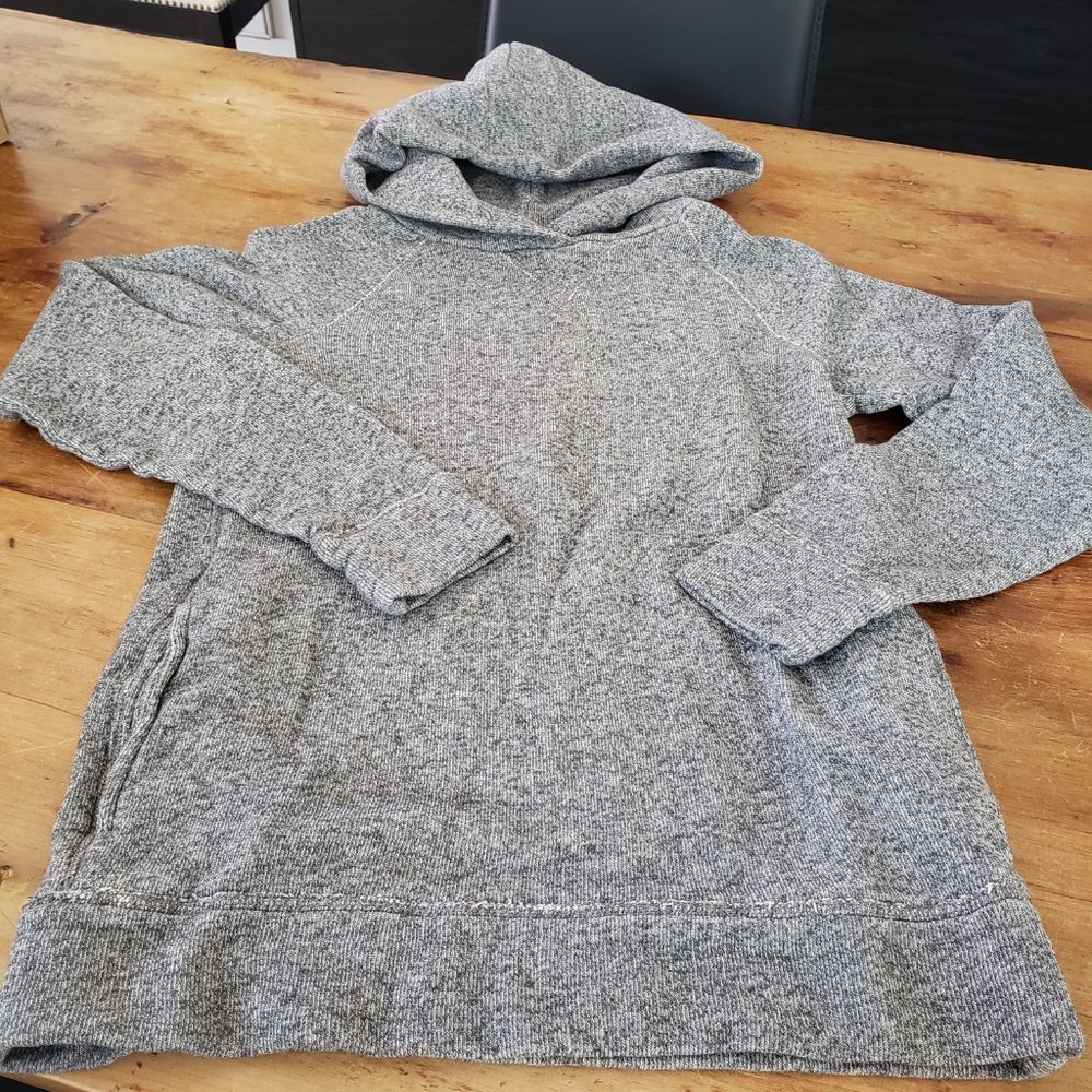 J. Crew Soft Sweater/Sweatshirt Hoodie with Hidden Side Pockets - Picture 2 of 8